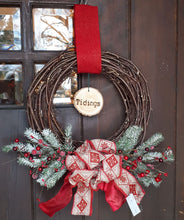 Load image into Gallery viewer, 14&quot; Scandinavian Christmas Wreath
